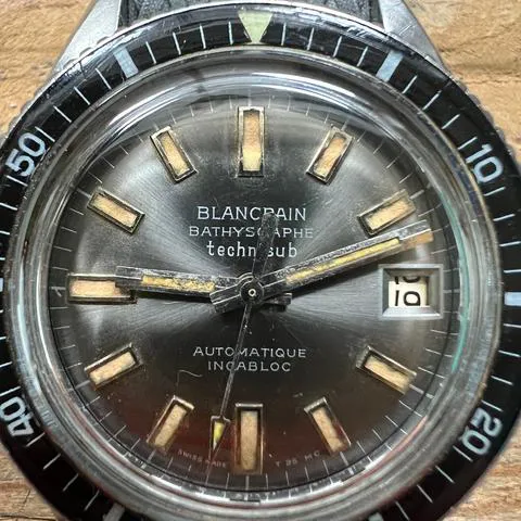 Blancpain Fifty Fathoms Bathyscaphe 01234 37mm Stainless steel Gray 1