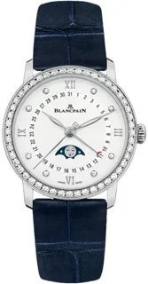 Blancpain Quantième Phases de Lune 6126-4628-55B Stainless steel White