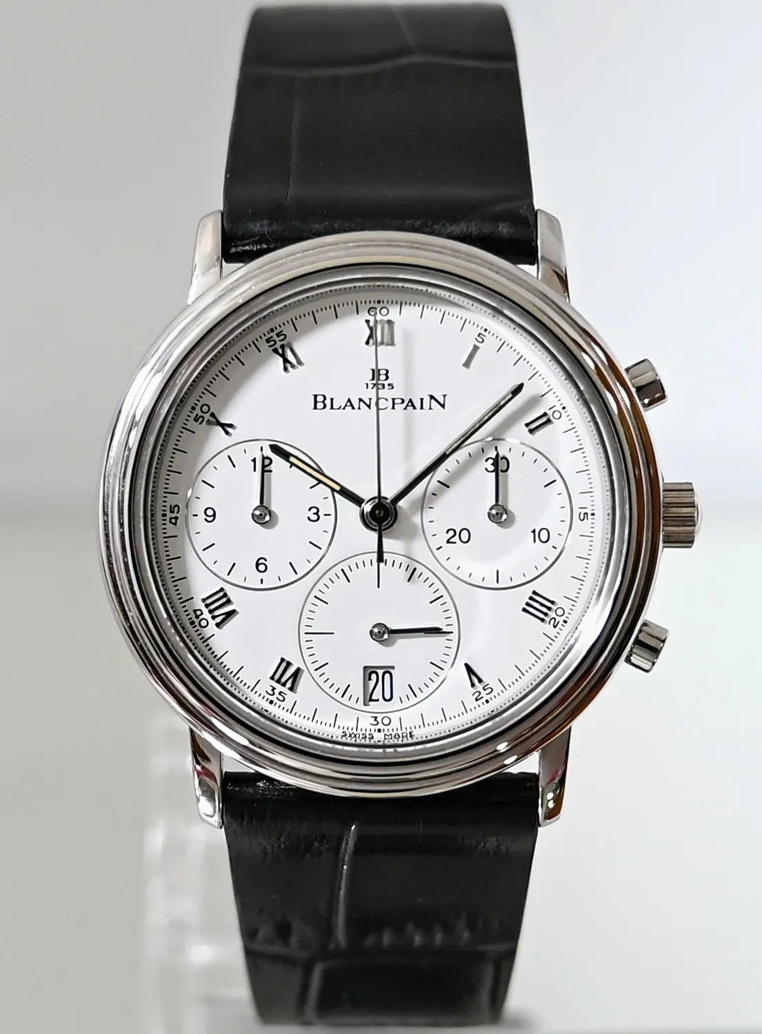 Blancpain Villeret 1185 34mm Stainless steel White