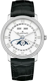 Blancpain Villeret 6654-1127-55B Stainless steel White