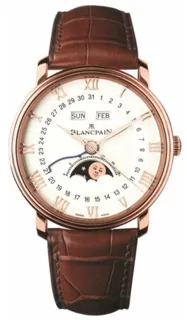 Blancpain Villeret 6654-3642-55B Red gold White