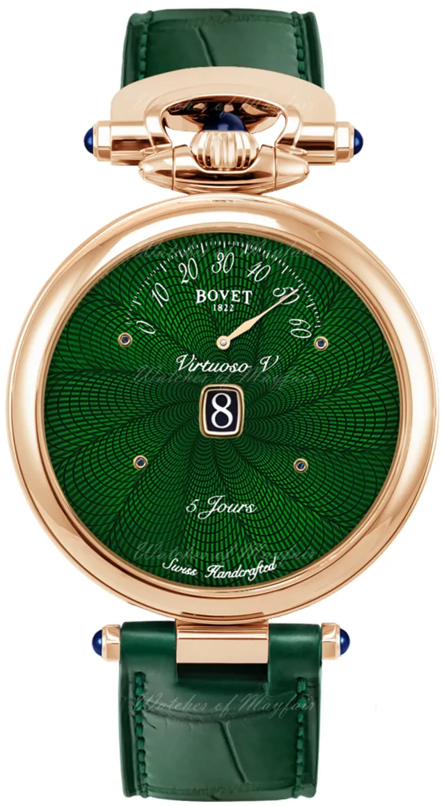 Bovet Fleurier ACHS033/07 43.5mm Rose gold and Yellow gold Green