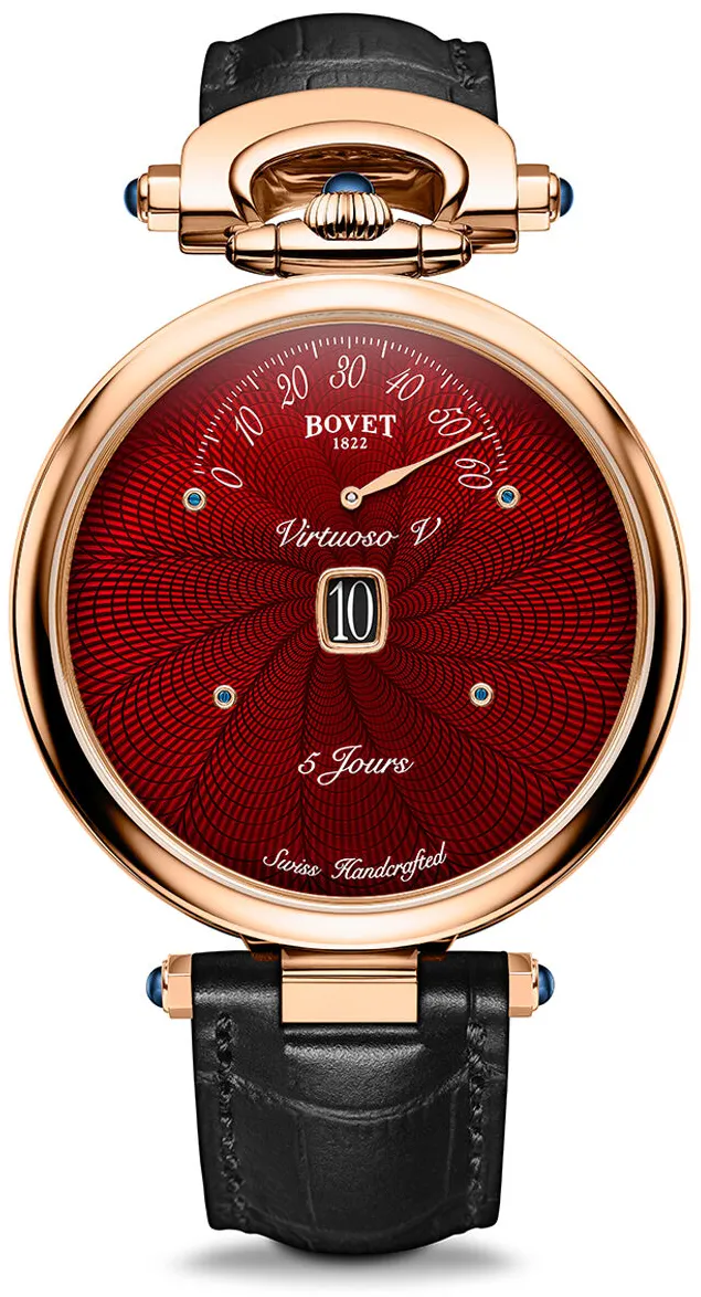 Bovet Fleurier ACHS029/13 43mm Yellow gold Red 2