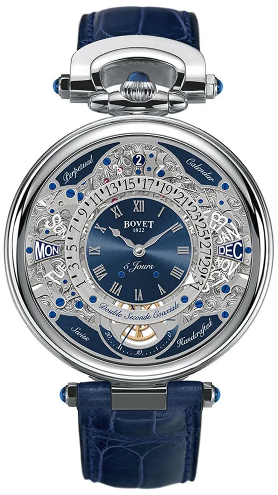 Bovet Fleurier ACQPR008 White gold Blue