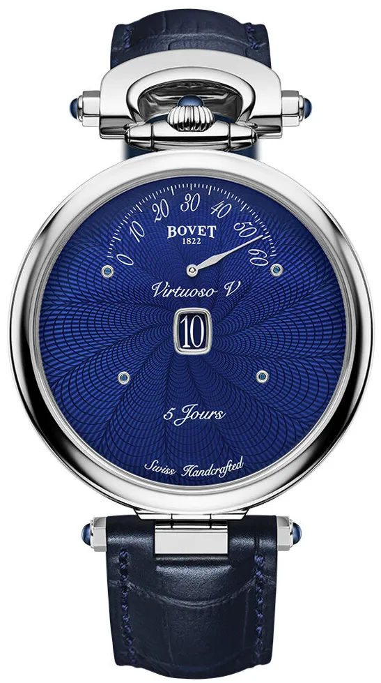 Bovet Fleurier ACHS016 43.5mm White gold Blue and Silver 1