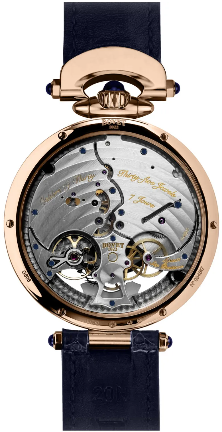 Bovet ORBIS MUNDI NTHU011 42mm Rose gold Silver 1