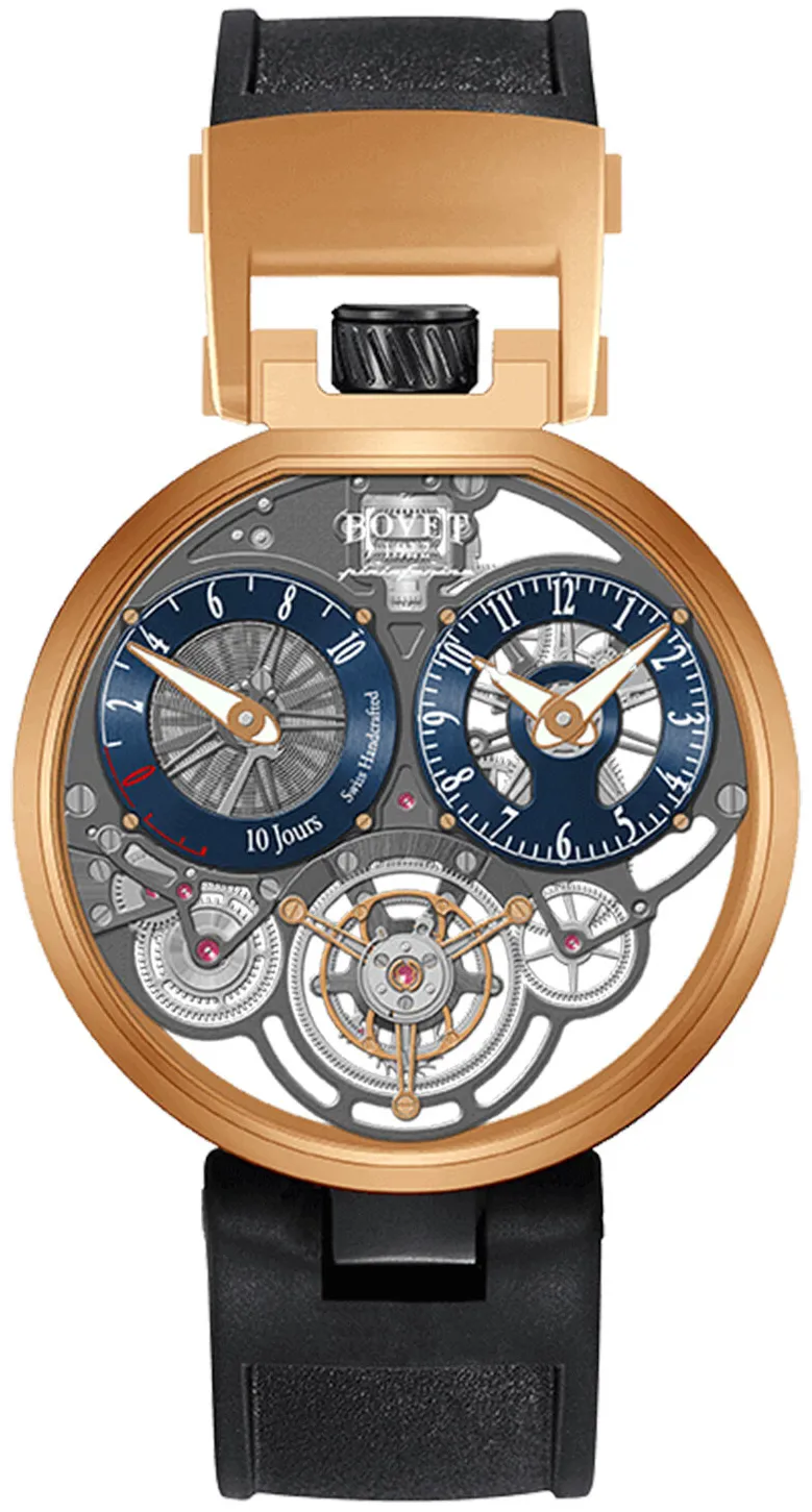 Bovet Ottanta Sei TPINS005 44mm Rose gold Blue