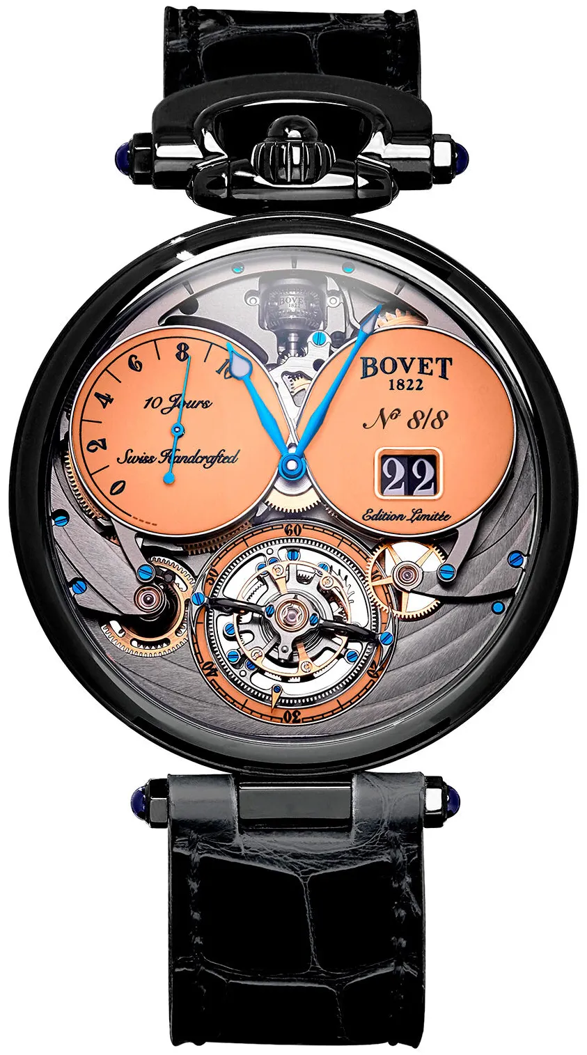 Bovet Virtuoso VII T10GD051 44mm Titanium Rose gold