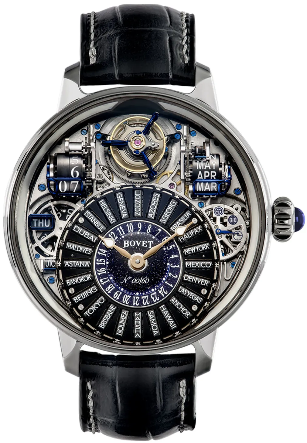 Bovet Recital R-28/PROWESS 46.5mm Titanium Silver