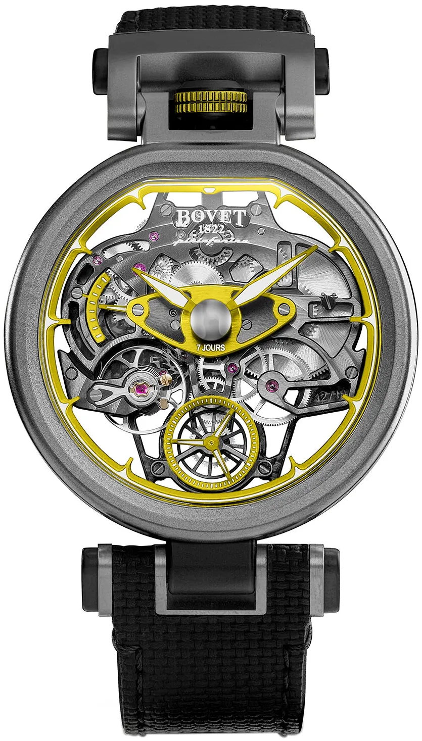 Bovet Aperto I TPIN9.002 42mm Titanium Yellow