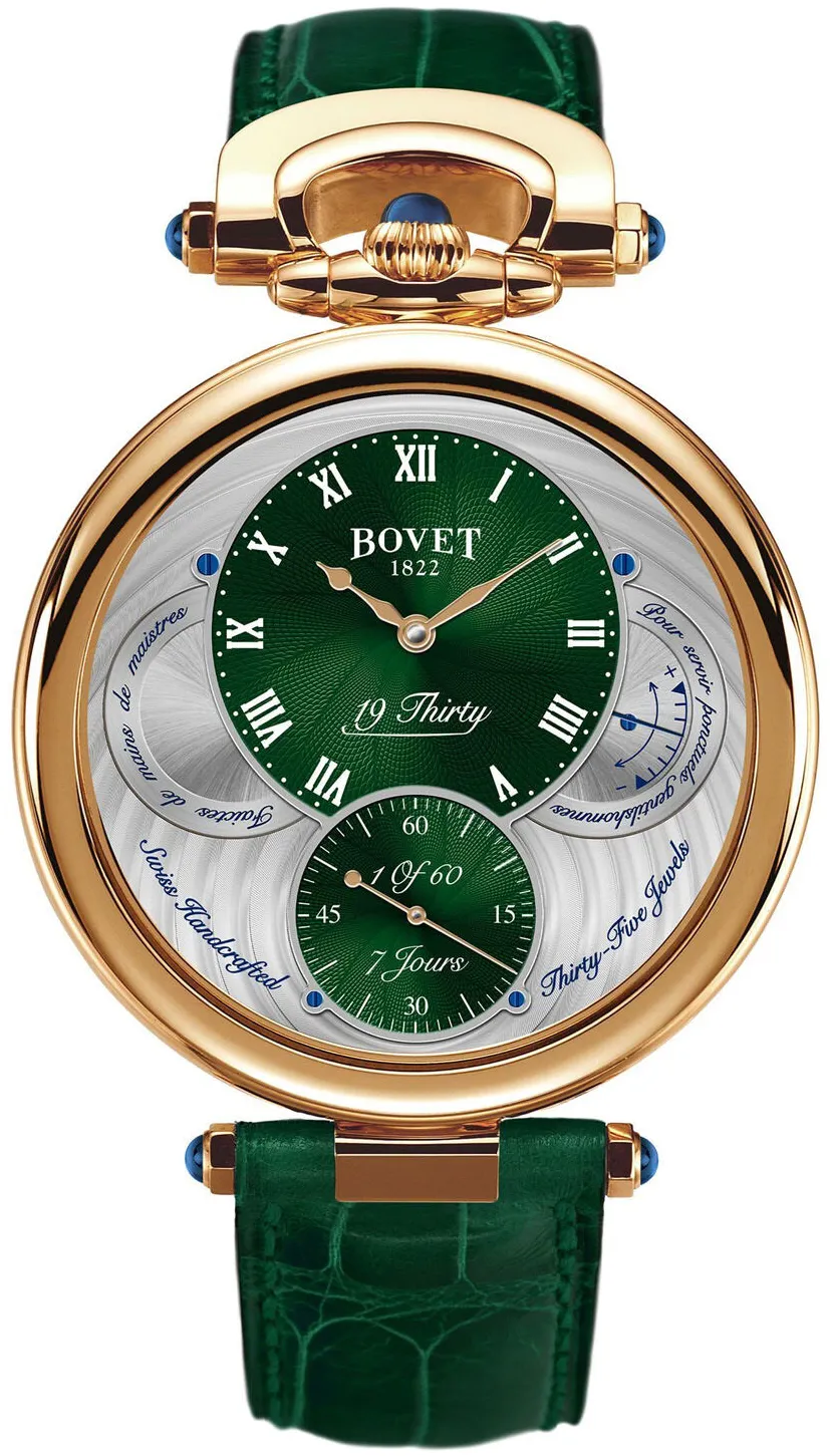 Bovet 19Thirty NTR0067/19/ROM-BFL Rose gold Green