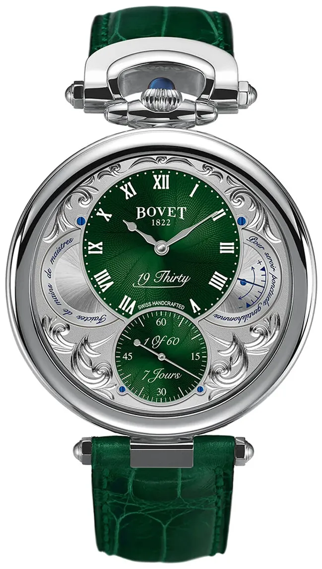 Bovet 19Thirty NTS0068 42mm Stainless steel Green