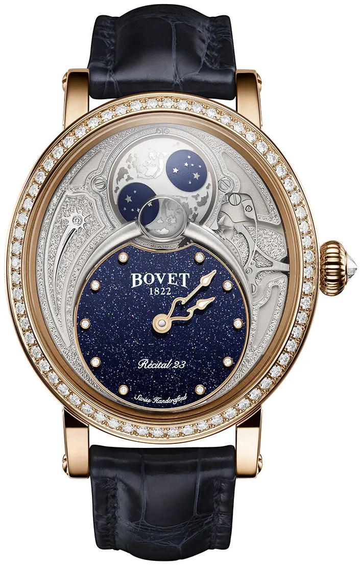 Bovet Dimier R230003-SD14 Rose gold Silver