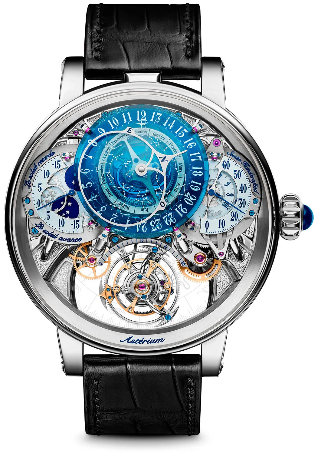 Bovet Dimier R20N002-10 46mm White gold Transparent 3