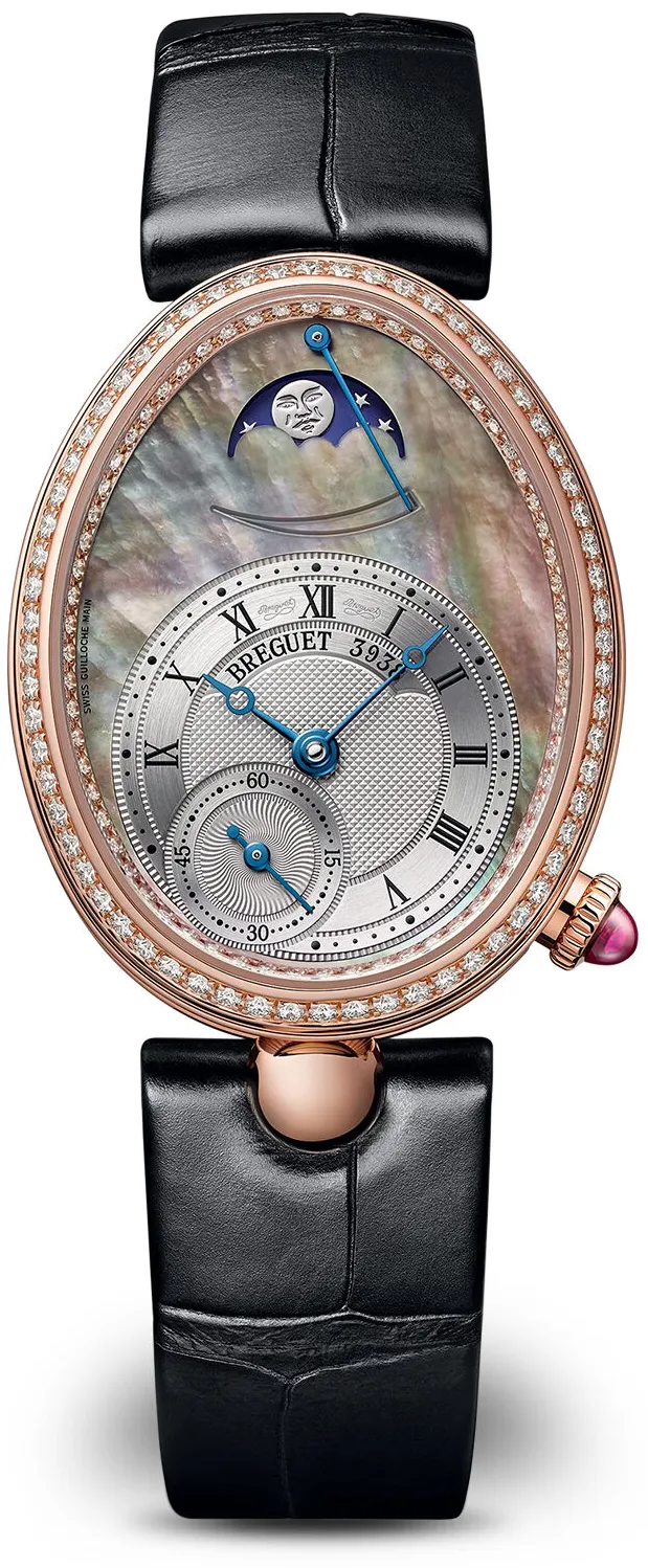 Breguet Reine de Naples 8908BR/5T/964/D00D3L Rose gold Black and Silver