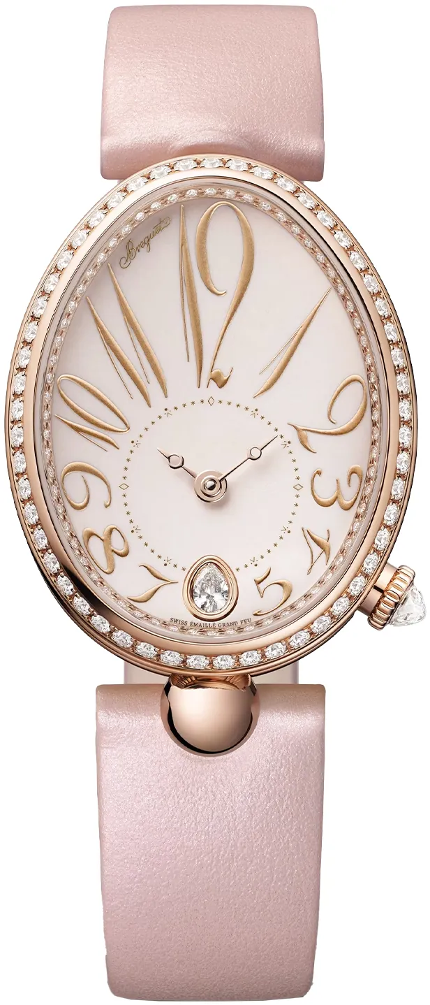 Breguet Reine de Naples 8918BR/2C/364/D00D Yellow gold Pink