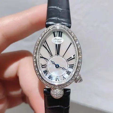 Breguet Reine de Naples 8928bb/51/844.dd0d 25mm White gold Mother-of-pearl