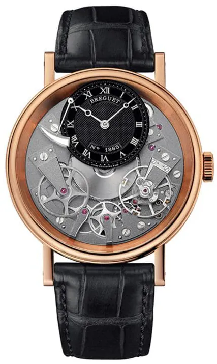 Breguet Tradition 7057br/g9/9w6 40mm Rose gold Gray