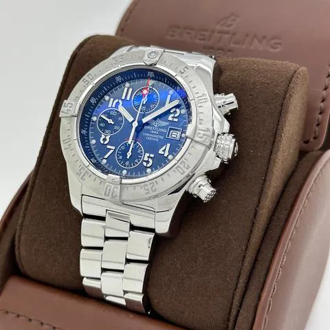 Breitling Avenger A13380 45mm Stainless steel Blue