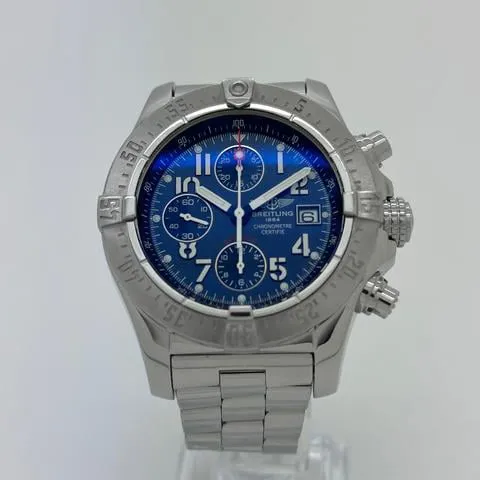 Breitling Avenger A13380 45mm Stainless steel Blue 4