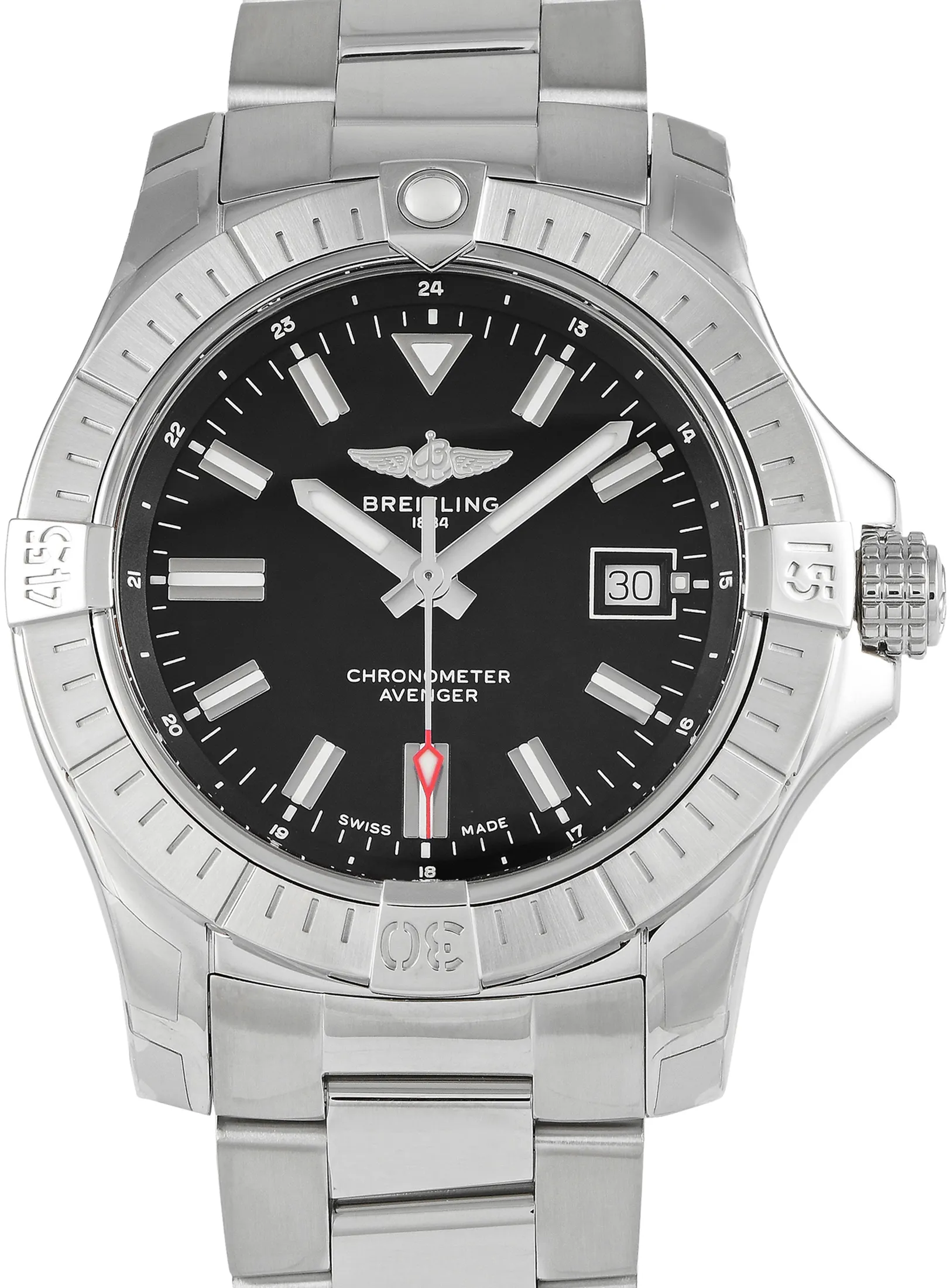 Breitling Avenger A17318 43mm Stainless steel Black