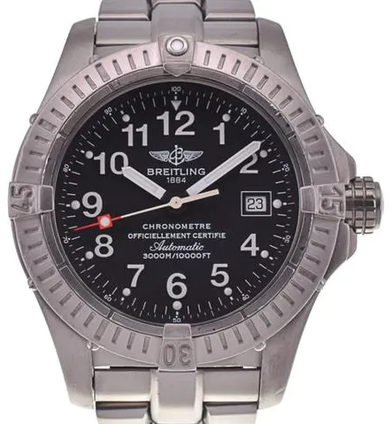 Breitling Avenger E17370 44mm Titanium Black