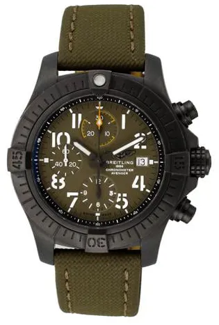 Breitling Avenger V13317101L1X1 45mm Titanium Green