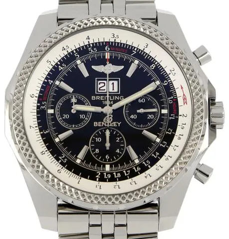 Breitling Bentley A44362 48mm Stainless steel Black