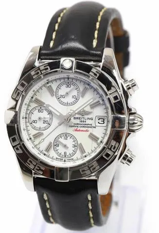 Breitling Cockpit A13358 39mm Stainless steel White