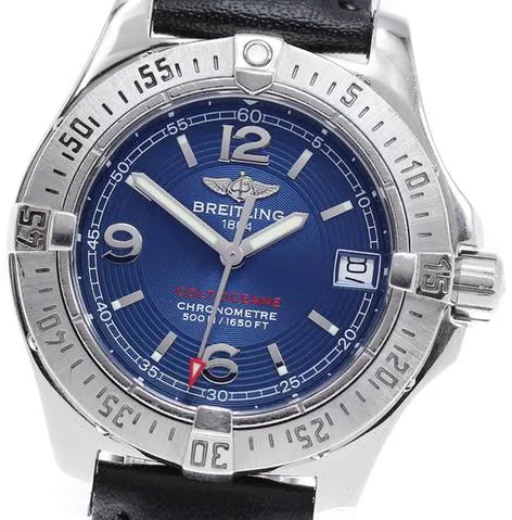 Breitling Colt A77380 33mm Stainless steel Blue