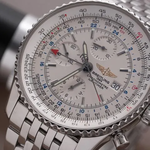 Breitling Navitimer A24322 46mm Stainless steel Silver 2