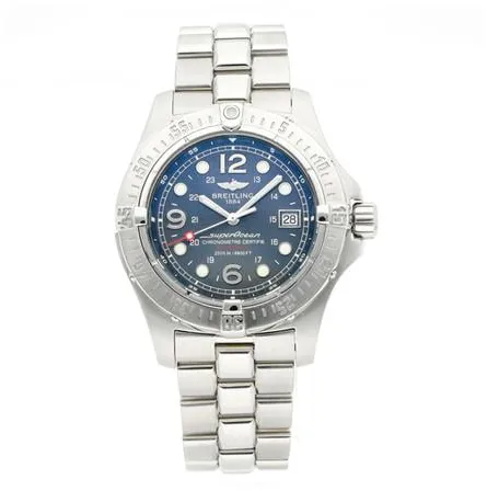 Breitling Superocean A17390 44mm Stainless steel Blue