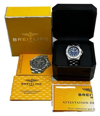 Breitling Superocean A17390 44mm Stainless steel Blue 7