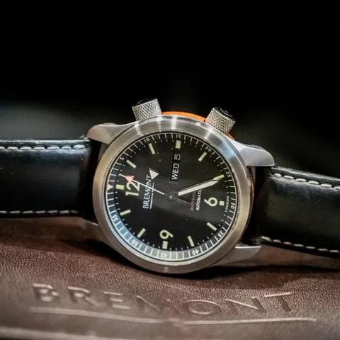 Bremont U-2 U-2/SS 43mm Stainless steel Black