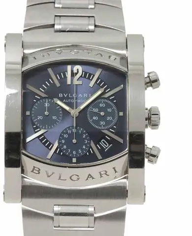 Bulgari Assioma aa 48 s ch 38mm Stainless steel Black