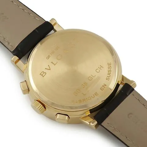 Bulgari Bulgari BB 38 GL CH 38mm Yellow gold White 1