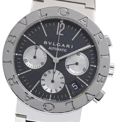 Bulgari Bulgari BB 38 SS CH 38mm Stainless steel Black