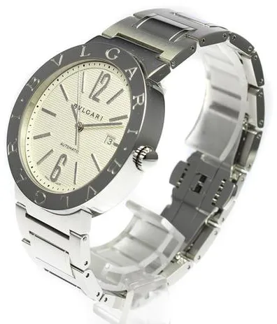 Bulgari Bulgari BB 42 SS AUTO 42mm Stainless steel Silver 2