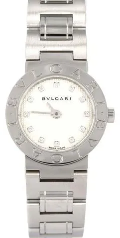 Bulgari Bulgari BB23SS/BB23WSS/12 23mm White