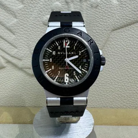 Bulgari Diagono AL 38 TA 38mm Aluminium Black