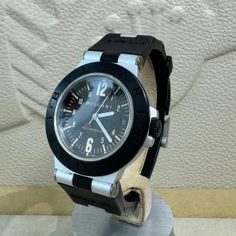 Bulgari Diagono AL 38 TA 38mm Aluminium Black 1