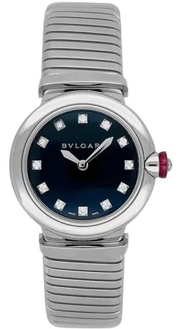 Bulgari Lucea LU28BSS/12.T 28mm Stainless steel Black