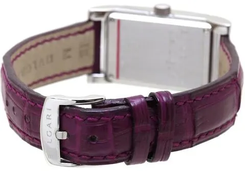 Bulgari Rettangolo RT39C2SR1L RT39S 21mm Stainless steel Purple 3