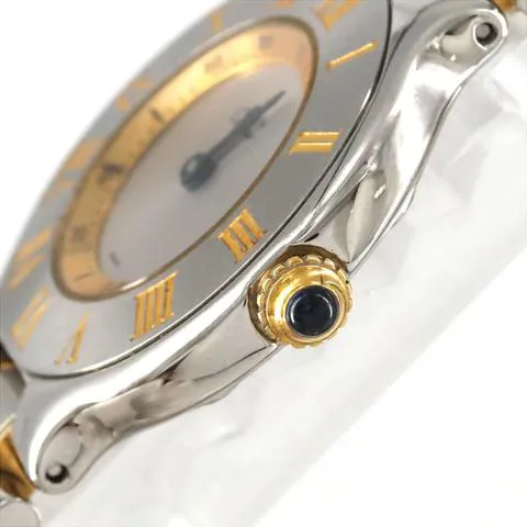 Cartier 21 Must de Cartier W10073R6 28mm Yellow gold Silver 3