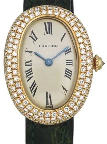 Cartier Baignoire 866044 31mm Yellow gold