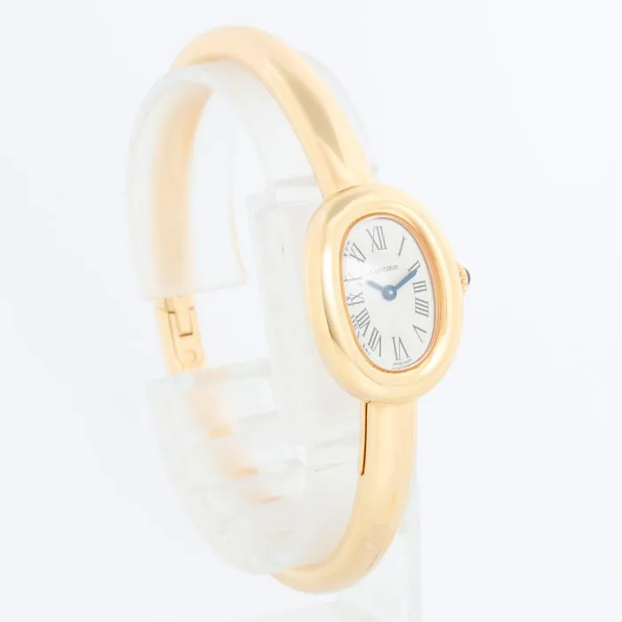 Cartier Baignoire WGBA0050 18mm Yellow gold Silver 5