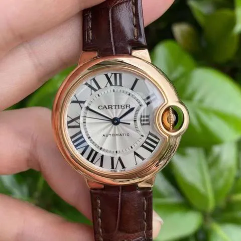 Cartier Ballon Bleu 33mm W6920069 33mm Rose gold White