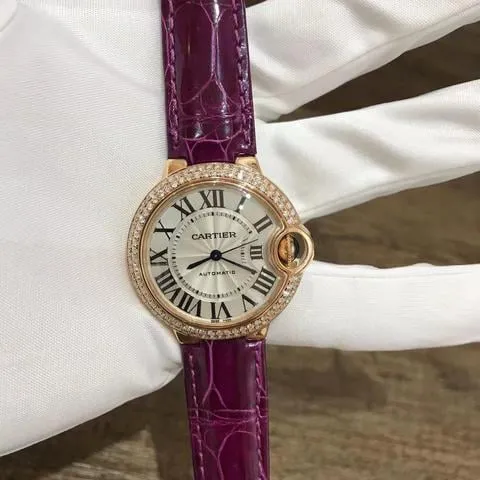 Cartier Ballon Bleu 33mm W6920069 33mm Rose gold White 6