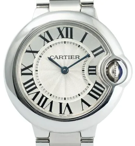 Cartier Ballon Bleu 3653 33mm Stainless steel Silver