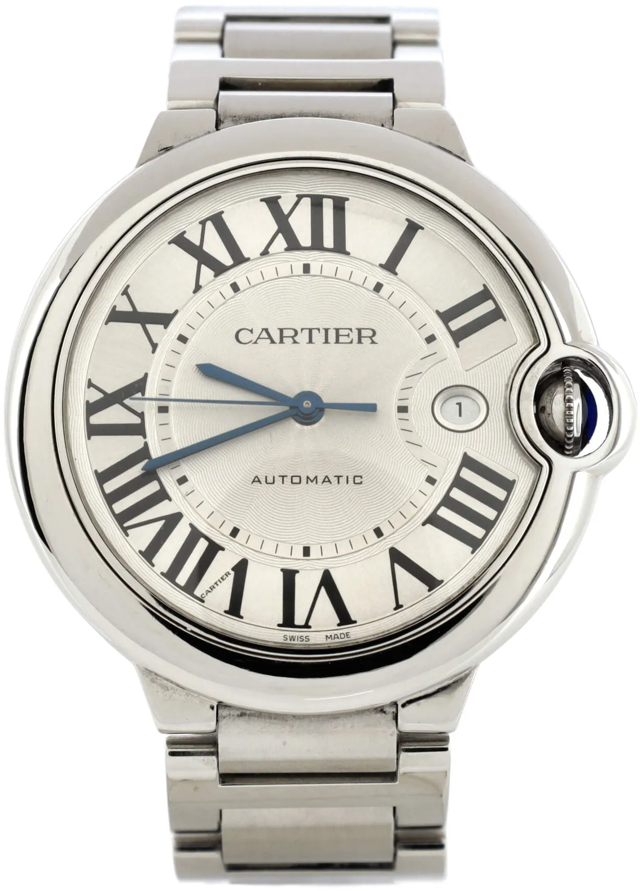 Cartier Ballon Bleu 42mm W69012Z4 42mm Stainless steel Silver